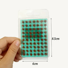 Load image into Gallery viewer, 70 pcs Miniature Cluster Grass Tufts Models Train Railway Accessories DIY Scenery Landscape Dollhouse Terrarium Diorama Craft Supplies