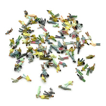 Load image into Gallery viewer, 25 pcs 1:100/150/200/300 Miniature People Passenger Figure Models Train Railway Scenery DIY Building Layout Accessories Diorama Supplies