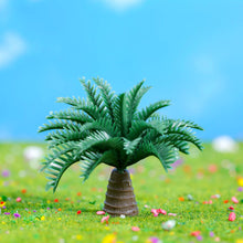 Load image into Gallery viewer, 20 pcs Mixed Miniature Dwarf Coconut Palm Trees Model Train Railway Accessories DIY Scenery Landscape Terrarium Diorama Craft Supplies