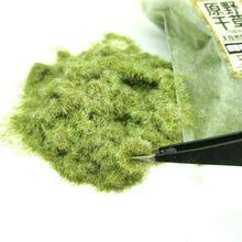 Load image into Gallery viewer, 30g 3mm Miniature Nylon Static Grass Powder Model Train Railway Accessories DIY Scenery Landscape Dollhouse Terrarium Diorama Craft Supplies