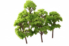 Load image into Gallery viewer, Miniature Green Tree Models 4cm Diorama & Railway Scenery Landscape Craft Supplies (10pcs)