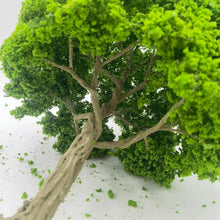 Load image into Gallery viewer, 10/15/18/23/28cm Miniature Green Tree Model Train Railway Layout Forest Scenery Dollhouse Garden Landscape Terrarium Diorama Craft Supplies