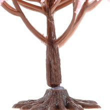 Load image into Gallery viewer, 10 pcs 8cm Miniature Cherry Blossom Tree Models Train Railway Layout Accessories DIY Landscape Dollhouse Terrarium Diorama Craft Supplies