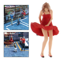 Load image into Gallery viewer, Miniature Photoshoot Sexy Lady Woman Man People Figure 1:64 Model Sand Table Scenery Building Street Landscape Accessories Diorama Supplies