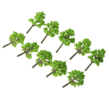 Load image into Gallery viewer, 10pcs Miniature Model Trees 4cm for Diorama, Railway Scenery, Landscape Supplies, Train Layout Accessories