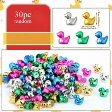 Load image into Gallery viewer, 30pcs Mini Resin Duck Miniatures, Mixed Color Tiny Duck Figurines, Micro Landscape Accessories