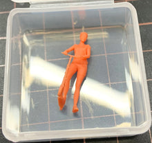 Load image into Gallery viewer, Miniature Scooter Girl People Unpainted Figure 1/87 1/64 Model Street Building Landscape Scenery Layout Accessories Diorama Supplies