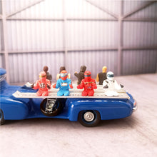 Load image into Gallery viewer, Miniature Racing Car Racer Driver People Figure 1:64 Model Sand Table Building Street Landscape Accessories Diorama Supplies