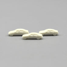 Load image into Gallery viewer, 100 pcs Miniature Blank Car Unpainted Vehicle 1:300 Scale Models Street Building Landscape Scenery Layout Accessories Diorama Supplies