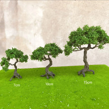 Load image into Gallery viewer, 4/7/10/12/15cm Miniature Mountain Pine Wire Bonsai Tree Model Train Railway Scenery Fairy Garden Landscape Terrarium Diorama Craft Supplies