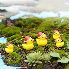 Load image into Gallery viewer, 20/50/100 pcs Miniature Christmas Duck Animal Figure Models Dollhouse Landscape Fairy Garden Accessories Terrarium Diorama Craft Supplies