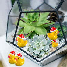 Load image into Gallery viewer, 20/50/100 pcs Miniature Christmas Duck Animal Figure Models Dollhouse Landscape Fairy Garden Accessories Terrarium Diorama Craft Supplies