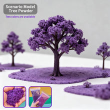 Load image into Gallery viewer, Artificial Purple Foliage Powder 30g, Model Making Diorama Scenery Material, Miniature Landscape Grass Moss