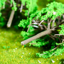Load image into Gallery viewer, 20 pcs 5-9.5cm Mixed Miniature Willow Tree Models Train Railway Accessories Forest Fairy Garden Landscape Terrarium Diorama Craft Supplies