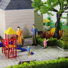 Load image into Gallery viewer, 100 pcs Miniature Standing Passenger People 1:43 Figure O Scale Model Train Railway Scene Landscape Accessories Diorama Supplies