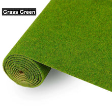 Load image into Gallery viewer, Model Grass Mat 40x100cm Artificial Turf for Railway Layouts, Dioramas, Terrain, Miniature Scenery Landscaping