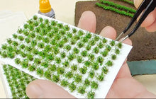 Load image into Gallery viewer, Miniature Vegetable Field Grass Strips for Diorama & Model Layouts DIY Landscape Craft Supplies