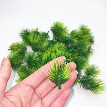 Load image into Gallery viewer, 30pcs Artificial Pine Needle Picks Mini Faux Greenery for DIY Crafts, Terrarium, Miniature Scenes