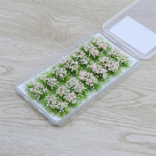 Load image into Gallery viewer, 14 pcs Self-Adhesive Miniature Flower Grass Tufts Models Railway Accessories Forest Fairy Garden Landscape Terrarium Diorama Craft Supplies