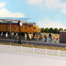 Load image into Gallery viewer, 100 pcs Miniature Standing Seated Passenger People 1:87 Figure HO Scale 50 Different Poses Models Railway Scene Accessories Diorama Supplies