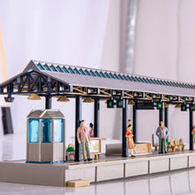 Load image into Gallery viewer, 100pcs 1:50 Scale Miniature People Figures, Painted Standing & Sitting Model Characters for Dioramas, Train Layouts, Architecture Scenes