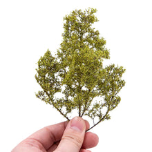 Load image into Gallery viewer, Miniature Model Tree Shrub for Railway, Diorama, and Fairy Garden