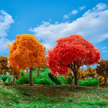 Load image into Gallery viewer, 20g Miniature Leaves Tree Powder Model Train Railway Layout Accessories DIY Scenery Landscape Dollhouse Terrarium Diorama Craft Supplies