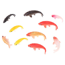 Load image into Gallery viewer, 5 pcs Miniature Tiny Carp Fish Figure Model DIY Scenery Dollhouse Landscape Fairy Garden Accessories Terrarium Diorama Craft Supplies