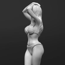 Load image into Gallery viewer, Female Bikini Resin Figure – Unpainted Model Kit 1/35 1/24 1/12 Scale – DIY Craft Supply