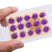 Load image into Gallery viewer, 15 pcs Miniature Flower Cluster Grass Models DIY Sand Table Dollhouse Accessories Fairy Garden Landscape Terrarium Diorama Craft Supplies