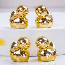 Load image into Gallery viewer, 30pcs Mini Gold Duck Figurines, Miniature Animal Decor, Fairy Garden Accessories, DIY Craft Supplies