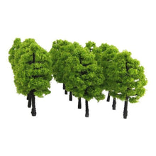 Load image into Gallery viewer, 30 pcs 3.5cm Mixed Miniature Tree Models Train Railway Accessories Forest Fairy Garden Landscape Terrarium Diorama Craft Supplies