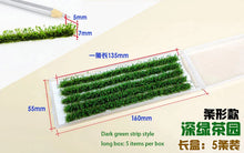 Load image into Gallery viewer, Miniature Tea Field Grass Nest Bush Plant Model Sand Table Dollhouse Fairy Garden Landscape Terrarium Diorama Craft Supplies