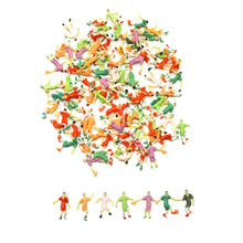 Load image into Gallery viewer, 20 pcs Miniature Football Soccer Players Sports People Figure 1/75 1/50 Scale Models Football Game Scene Layout Accessories Diorama Supplies