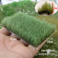 Load image into Gallery viewer, 12/16mm Miniature Grass Tufts, Tearable Weed Clusters for Diorama Scenery, Model Railway Layout, Wargaming Terrain, Landscape Craft Supplies