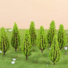 Load image into Gallery viewer, Miniature Cedar Trees 4.8cm Model for Diorama Railway Scenery Landscape Craft Supplies (50pcs)