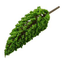 Load image into Gallery viewer, 10pcs Miniature Pine Trees – 1:100 Scale Model Train Layout, Fairy Garden