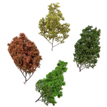 Load image into Gallery viewer, Miniature Model Tree Shrub for Railway, Diorama, and Fairy Garden