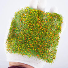 Load image into Gallery viewer, Shrub Flower Model HO/N Scale Fine Leaf Powder Vegetation Mesh for Diorama, Railway Scenery, Military Sand Table, Model Making, Craft Supply