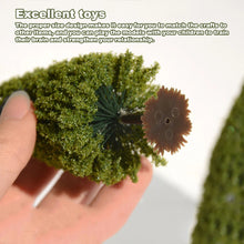Load image into Gallery viewer, 15 pcs Mixed Miniature Pine Tree Model Train Railway Scene Accessories Forest Landscape Terrarium Christmas Diorama Craft Supplies