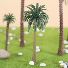 Load image into Gallery viewer, 48 pcs Mixed Miniature Coconut Palm Tree Models Train Railway Accessories Forest Fairy Garden Landscape Terrarium Diorama Craft Supplies