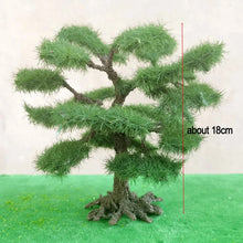 Load image into Gallery viewer, 8/18cm Miniature Spruce Pine Wire Tree Model Train Railway Layout Accessories DIY Landscape Dollhouse Terrarium Diorama Craft Supplies
