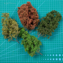 Load image into Gallery viewer, Miniature Model Tree Shrub for Railway, Diorama, and Fairy Garden