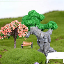 Load image into Gallery viewer, 4 pcs Multiple Style Miniature Tree Models Train Railway Accessories Forest Fairy Garden Landscape Terrarium Diorama Craft Supplies