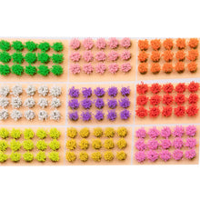 Load image into Gallery viewer, 15 pcs Miniature Flower Cluster Grass Models DIY Sand Table Dollhouse Accessories Fairy Garden Landscape Terrarium Diorama Craft Supplies