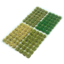 Load image into Gallery viewer, 28pcs Miniature Grass Tufts, Realistic Scenery Clusters, Diorama Landscape Supplies