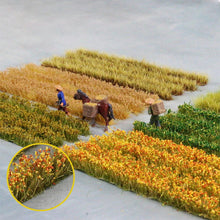 Load image into Gallery viewer, Miniature Wheat Field Grass Model Railway Accessories Dollhouse Forest Fairy Garden Landscape Terrarium Diorama Craft Supplies