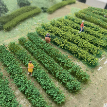 Load image into Gallery viewer, 7pcs Miniature Grass Tufts 8mm Model Scenery Crop Strips for Diorama, Train Layout, Terrain, Landscape Supply
