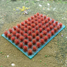 Load image into Gallery viewer, 70 pcs Miniature Cluster Grass Tufts Models Train Railway Accessories DIY Scenery Landscape Dollhouse Terrarium Diorama Craft Supplies