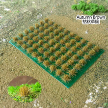 Load image into Gallery viewer, 70 pcs Miniature Cluster Grass Tufts Models Train Railway Accessories DIY Scenery Landscape Dollhouse Terrarium Diorama Craft Supplies